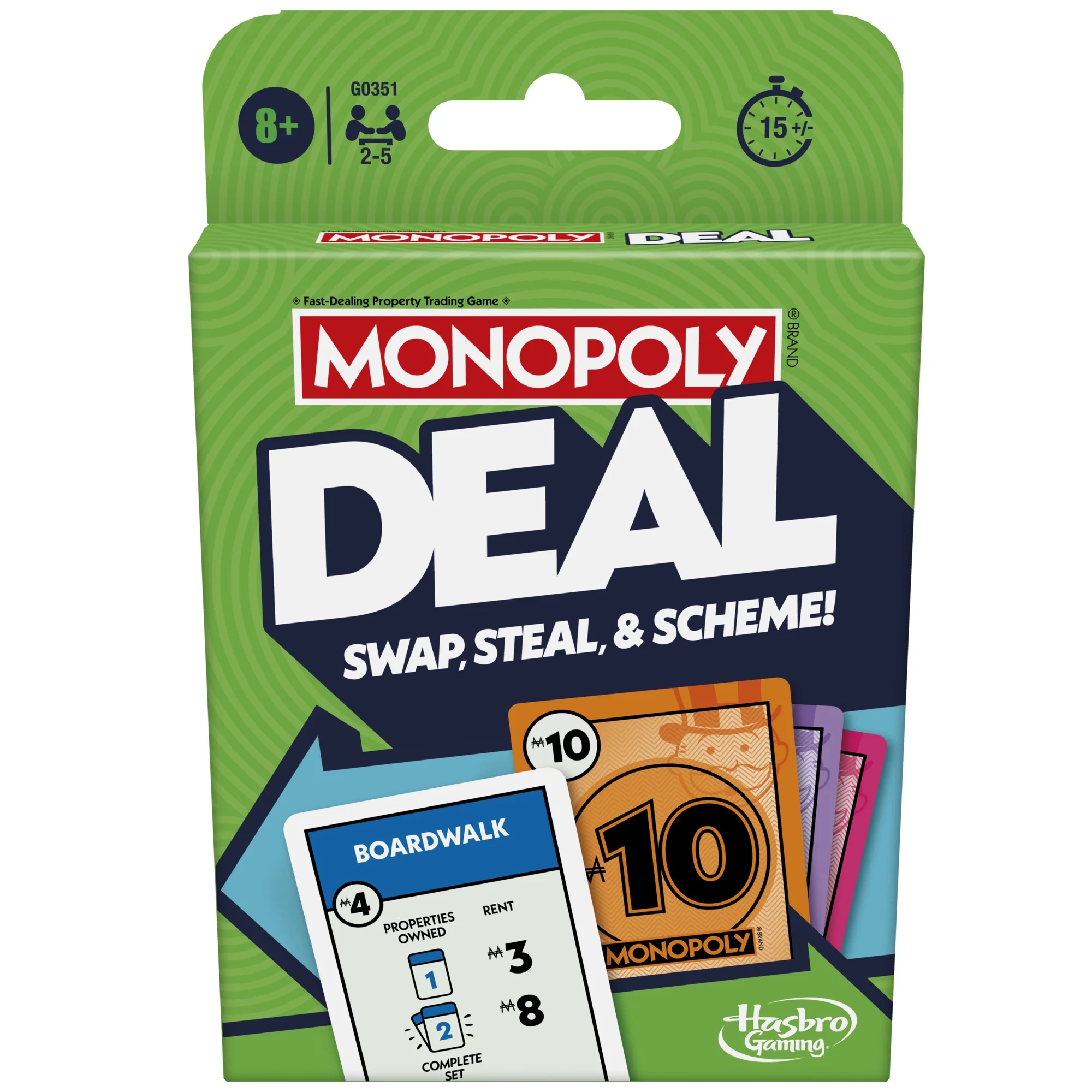 MONOPOLY DEAL CARD GAME